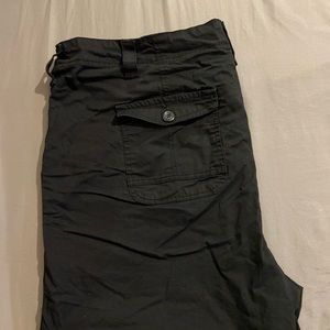 Lane Bryant Black Khaki Shorts
